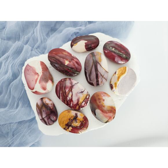 You Pick Mookaite Palm Stones Mercury Retrograde - Picture 5 of 10